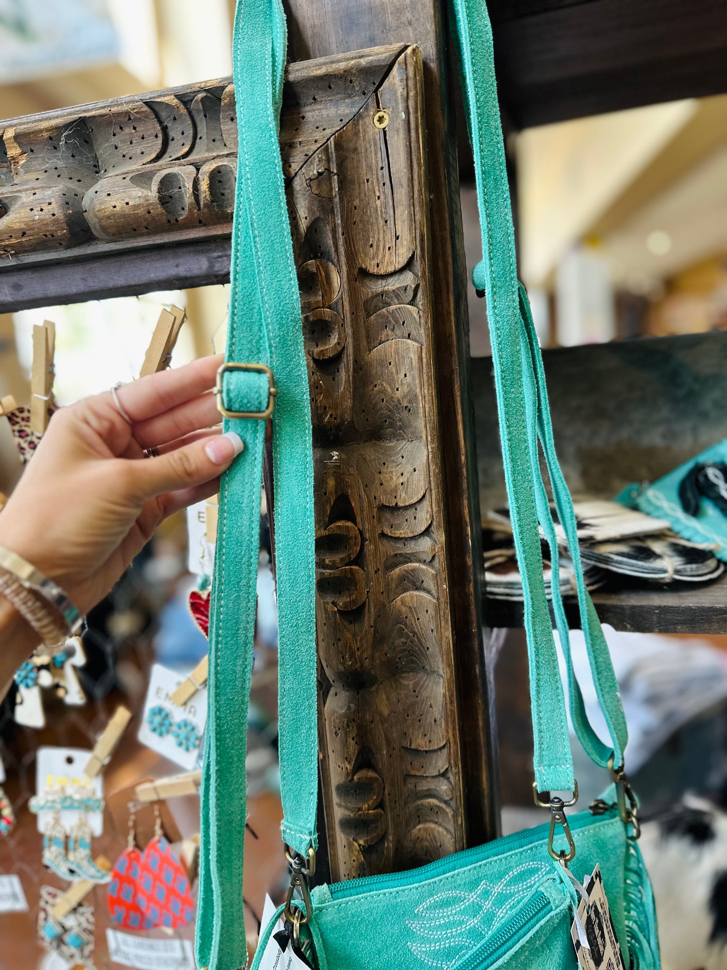 Boot Stitch Crossbody