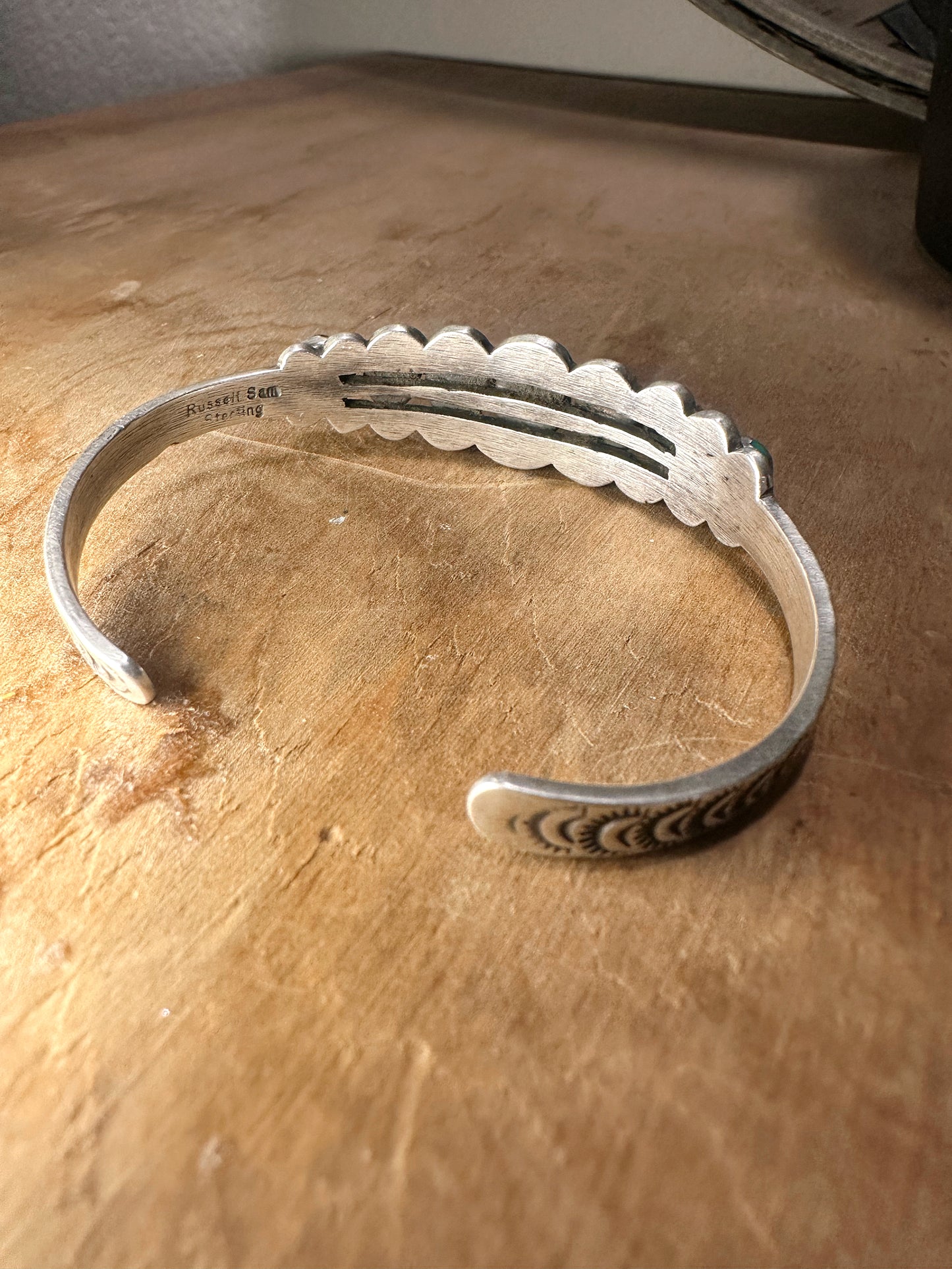 Turquoise & Sterling Silver Cuff Bracelet