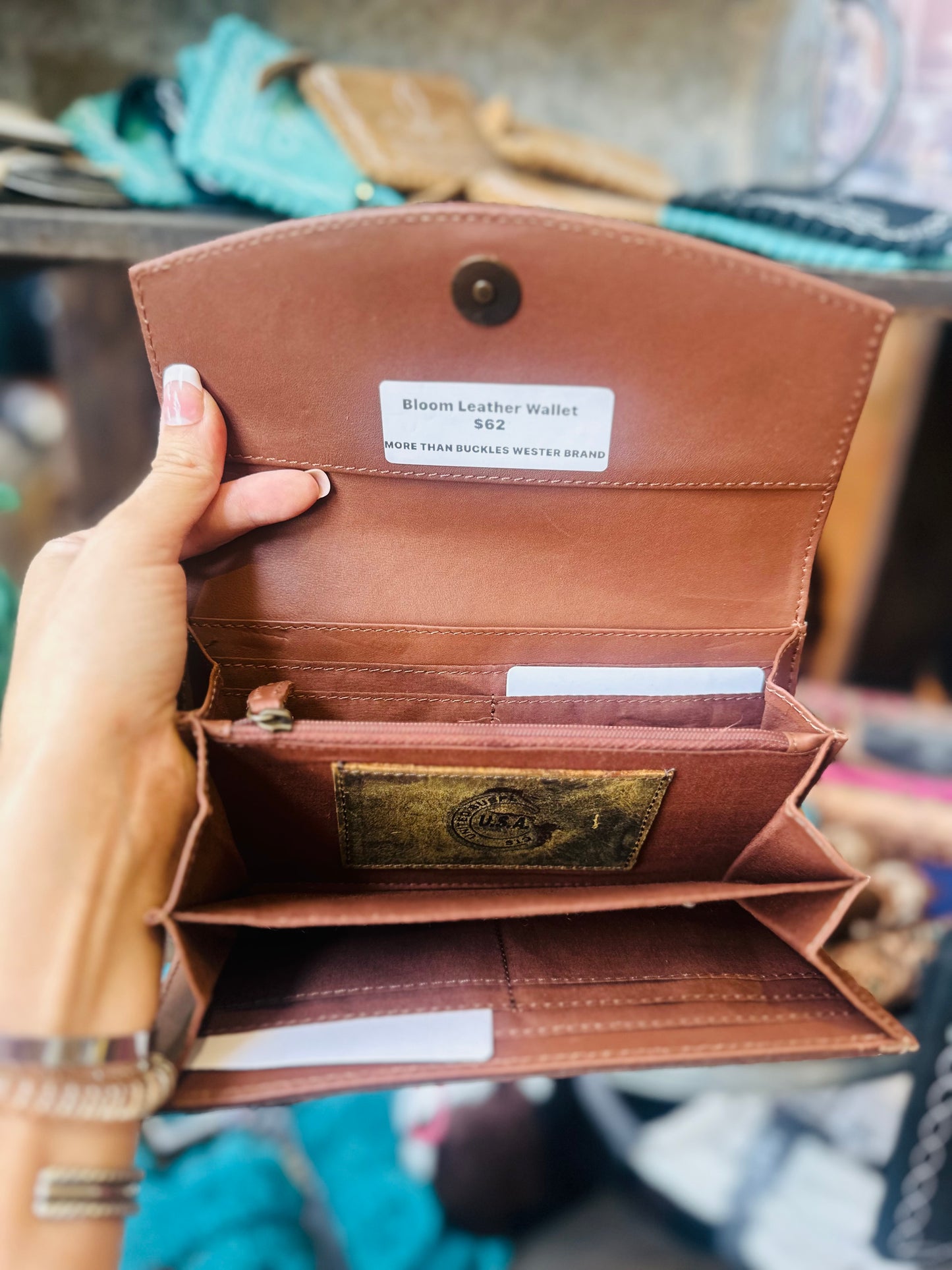 Bloom Leather Wallet