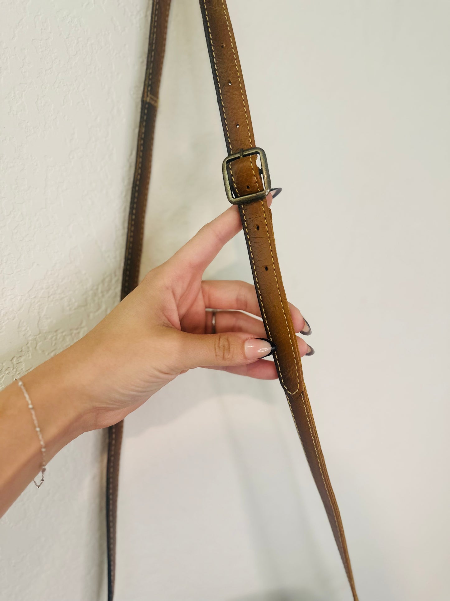 Aztec Eye Leather Purse