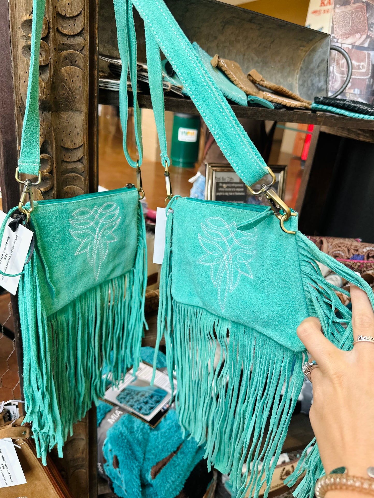 Boot Stitch Crossbody