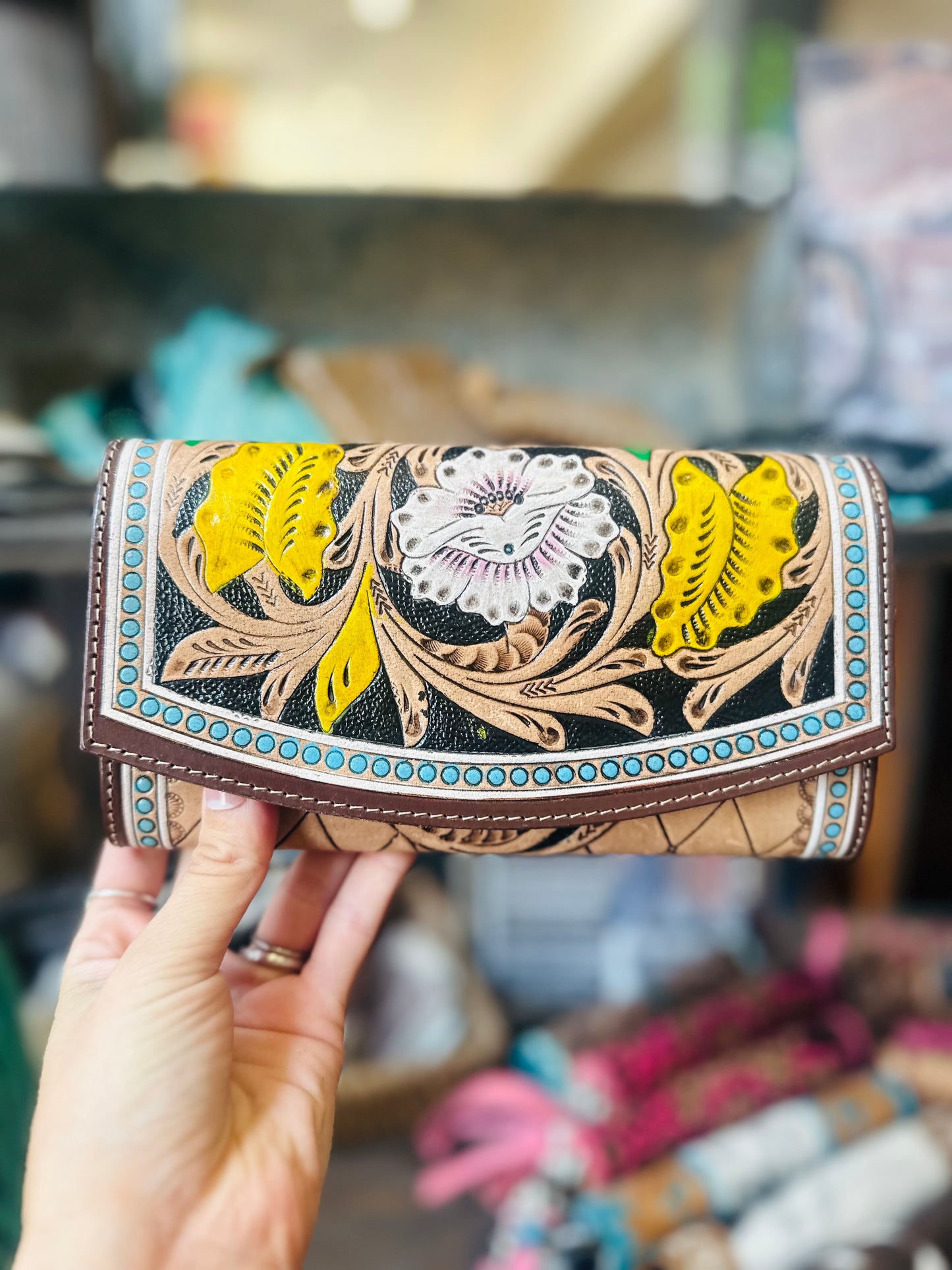 Bloom Leather Wallet