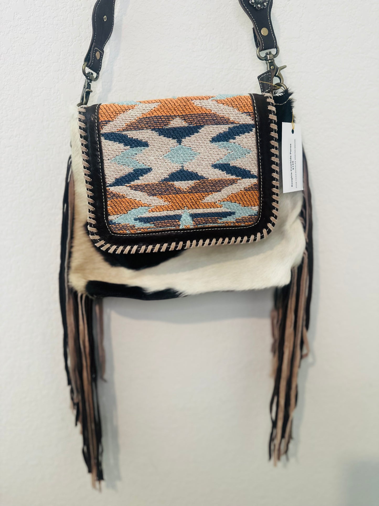 Roughie Cowhide Purse