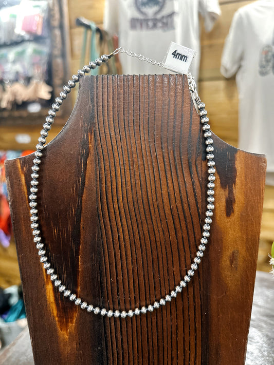 4mm Sterling Pearls