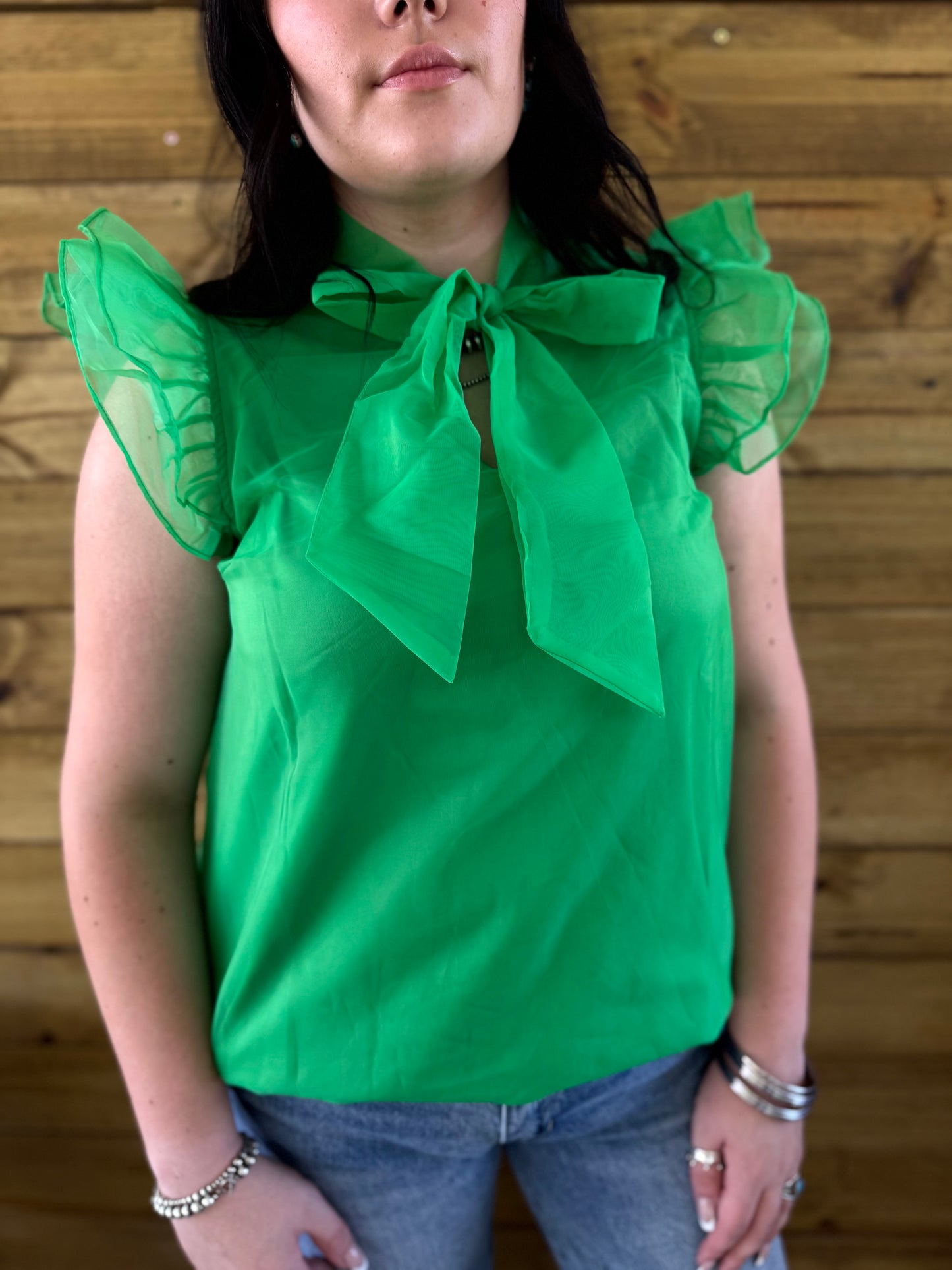 Kelly Bow Blouse