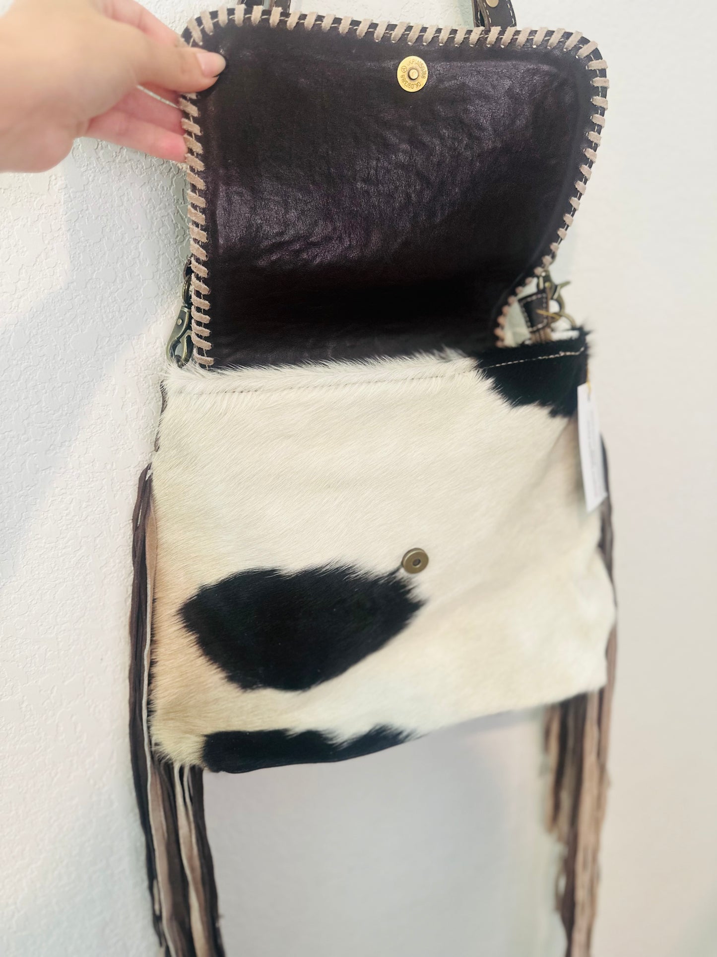 Roughie Cowhide Purse