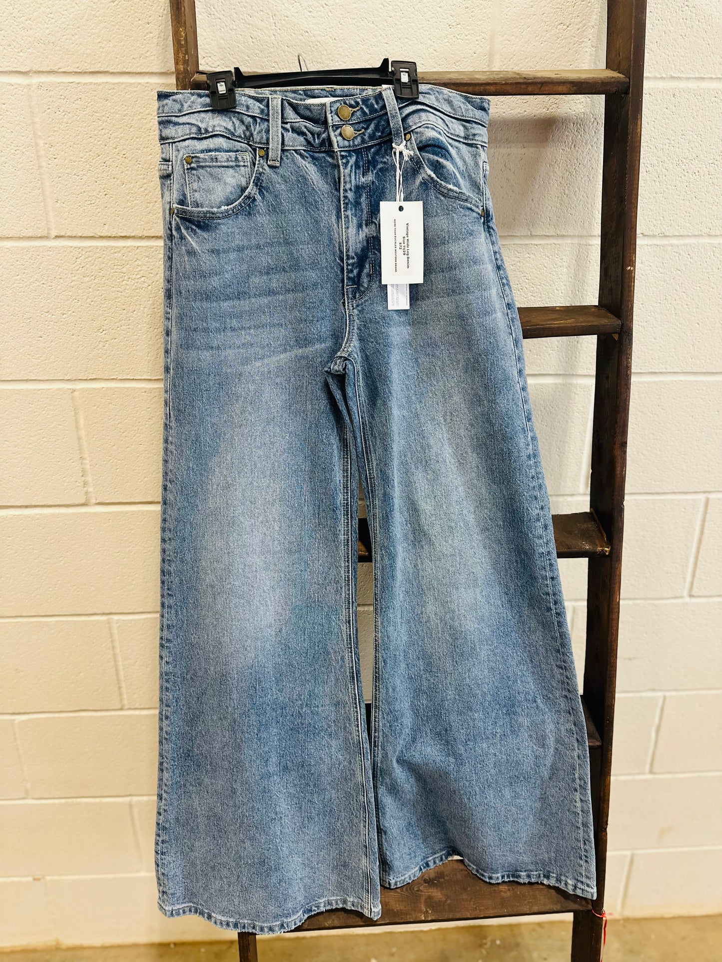 Vintage Wide Leg Denim