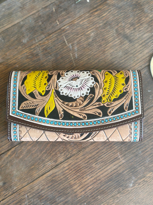 Bloom Leather Wallet