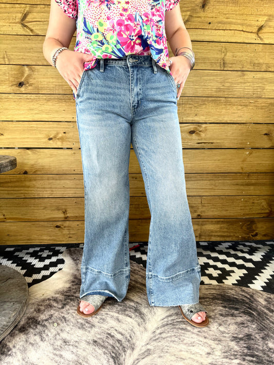 Petra Cuffed Denim Jeans