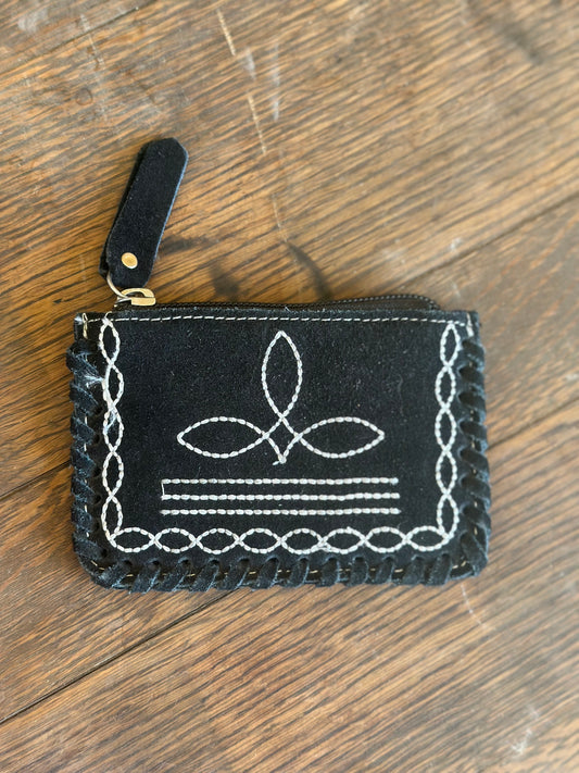 Bow Stitch Mini Wallet