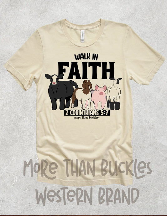 Bella Canvas Walk In Faith